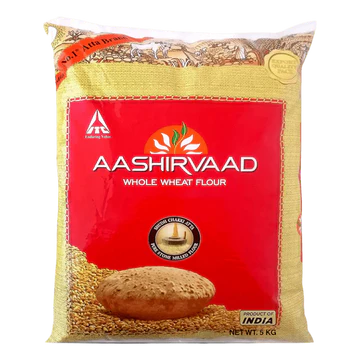 Aashirvaad - 10kg Chakki Atta (Export Pack) Whole Wheat Flour