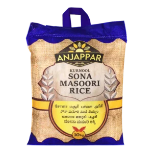 Anjappar - 10kg Sona Masoori Rice