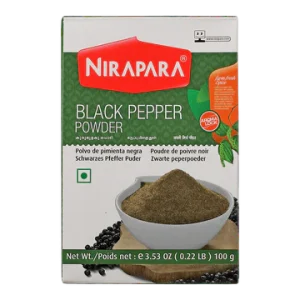 Nirapara - (Best Before 31/08/26) 100g Black Pepper Powder